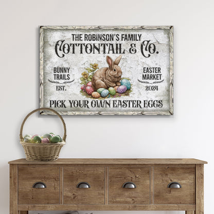 Vintage Easter Sign