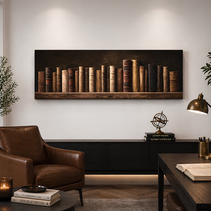 Vintage Library Shelf
