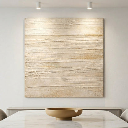 Wabi-Sabi Horizontal Lines — Scored Plaster