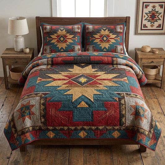 Western Star Legacy 3-Piece Quilted Bedding Set - Single (59" x 70")