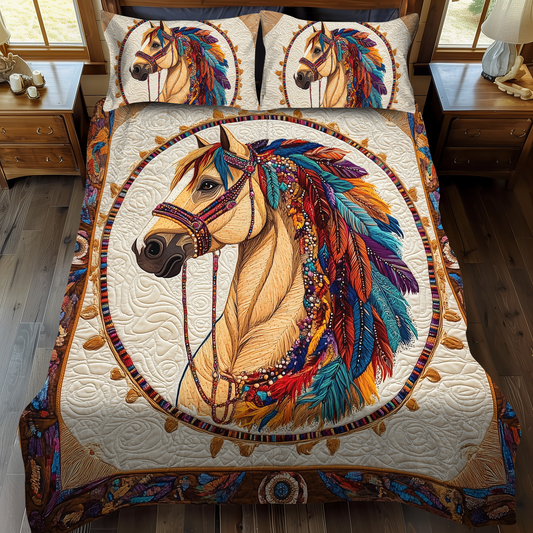 Wild Horizon 3-Piece Quilted Bedding Set - Single (59" x 70")