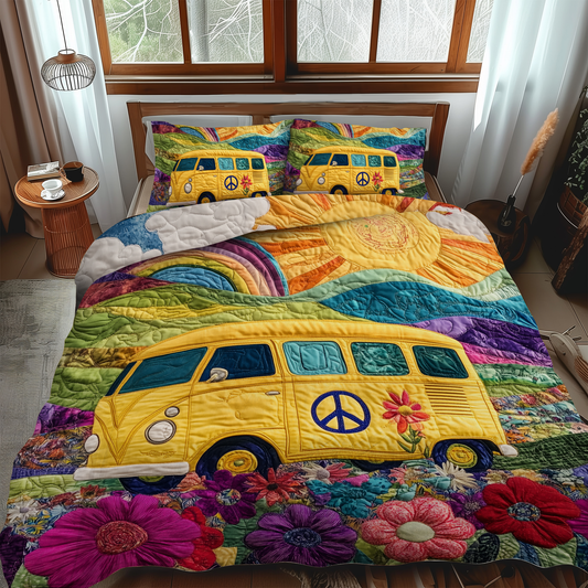 Wilderness Retreat 3-Piece Quilted Bedding Set - Single (59" x 70")