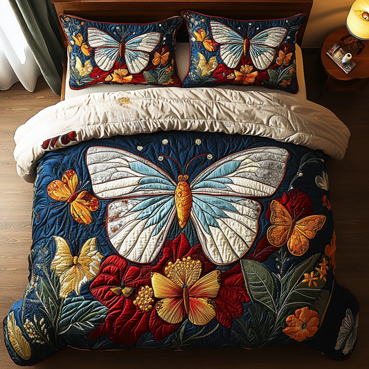 Wings of Wonder 3-Piece Quilted Bedding Set - Single (59" x 70")