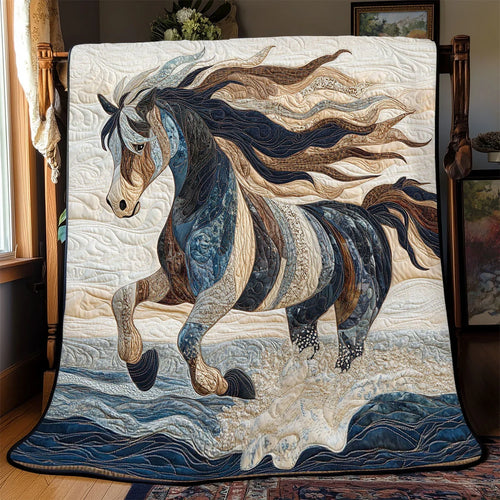 A Horse Quilt Blanket