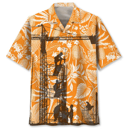 A Legendary Construction Worker Has Retired Hawaiian Shirt - XL - hawaiian shirt