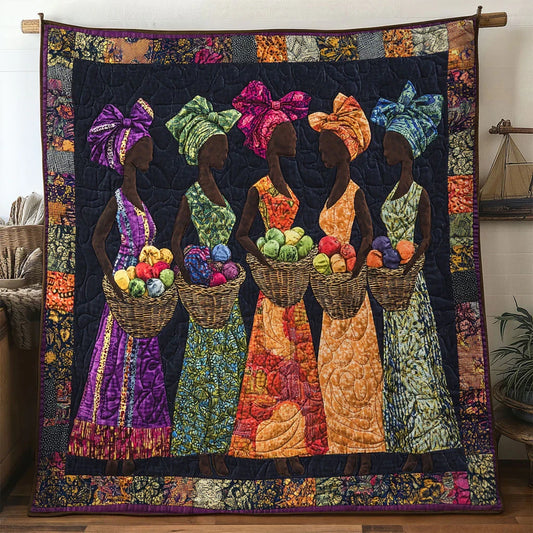 African Women Bounty Quilt Blanket