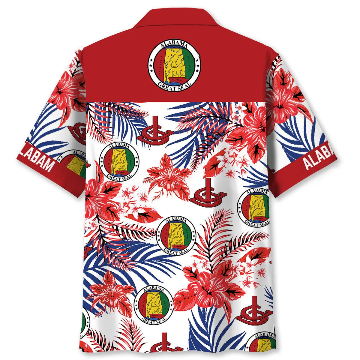 Alabama State Proud Hawaiian Shirt - M - hawaiian shirt