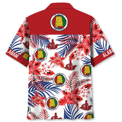 Alabama State Proud Hawaiian Shirt - M - hawaiian shirt