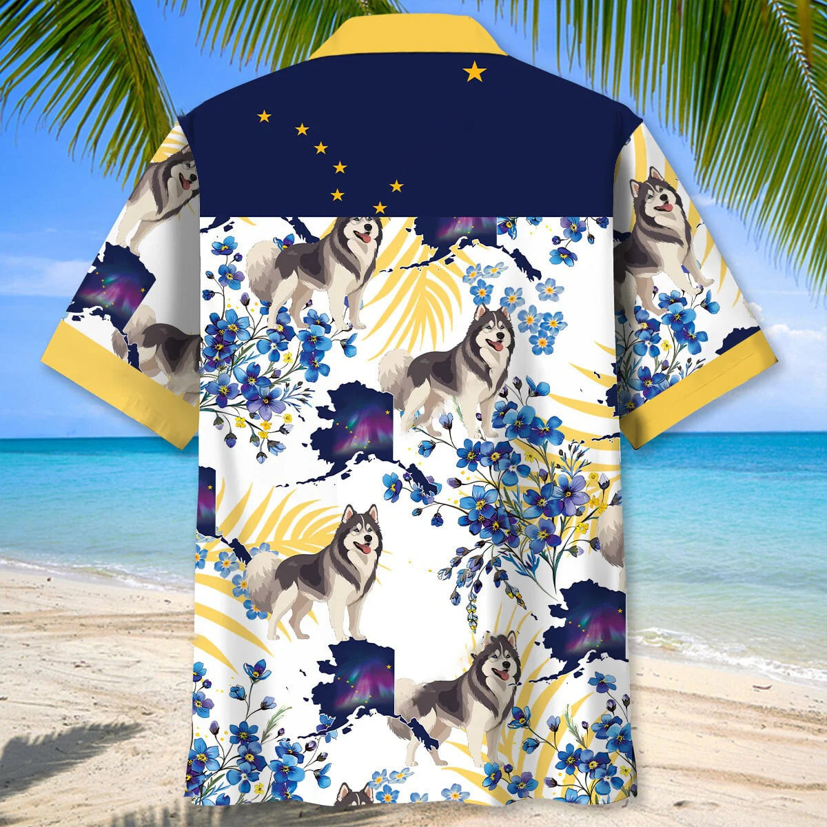 Alaska Proud Hawaiian Shirt - L - hawaiian shirt