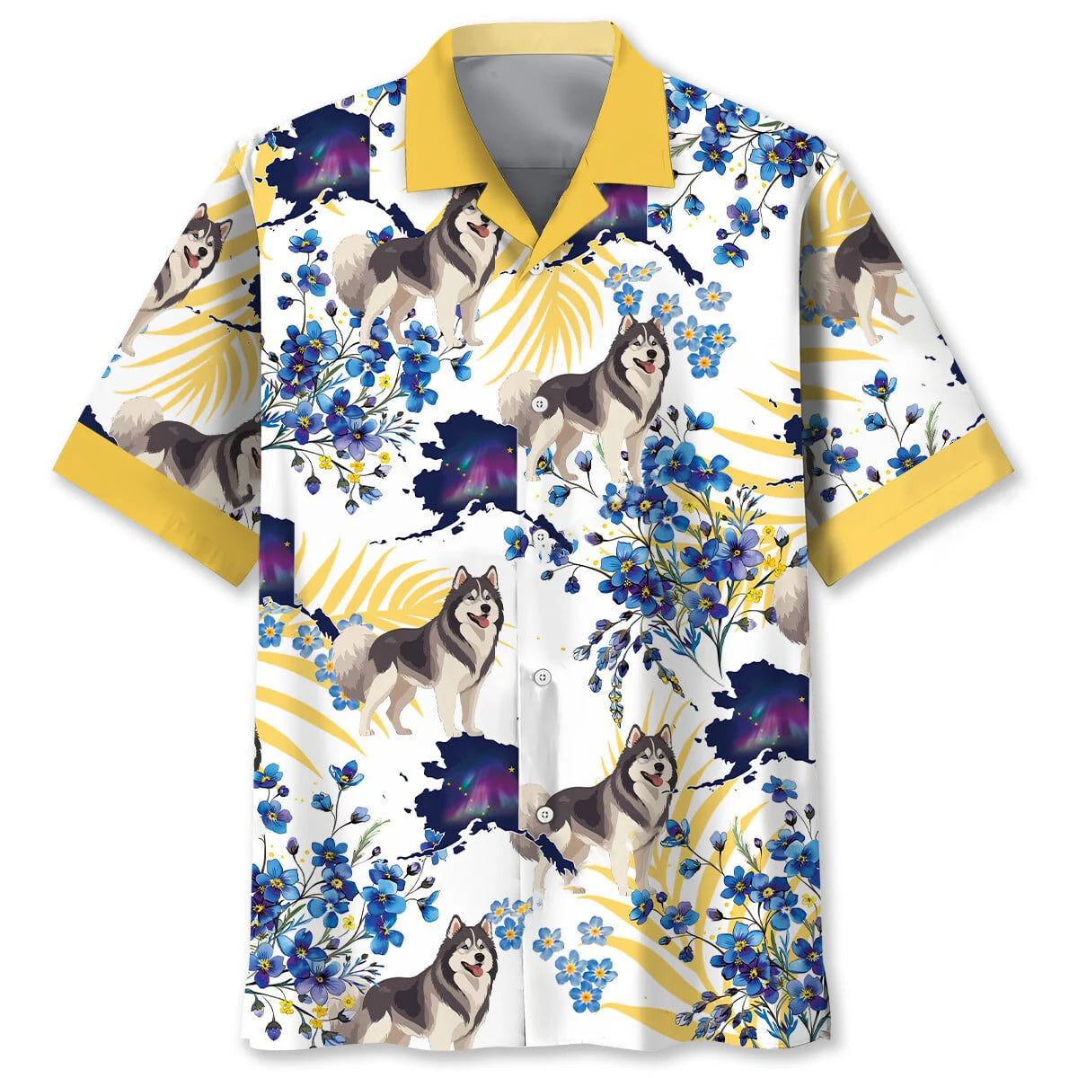 Alaska Proud Hawaiian Shirt - XL - hawaiian shirt
