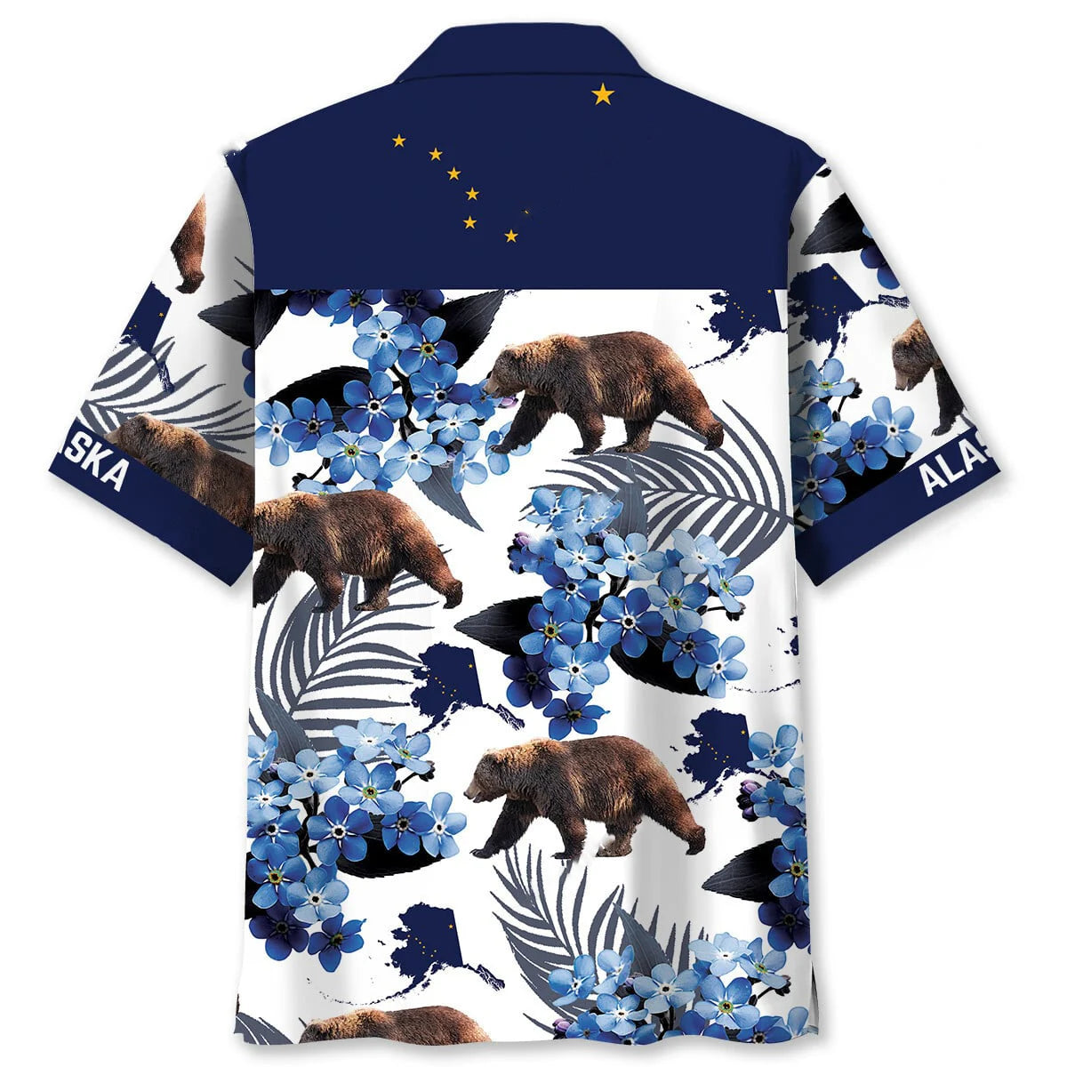Alaska State Proud Shirt - M - hawaiian shirt