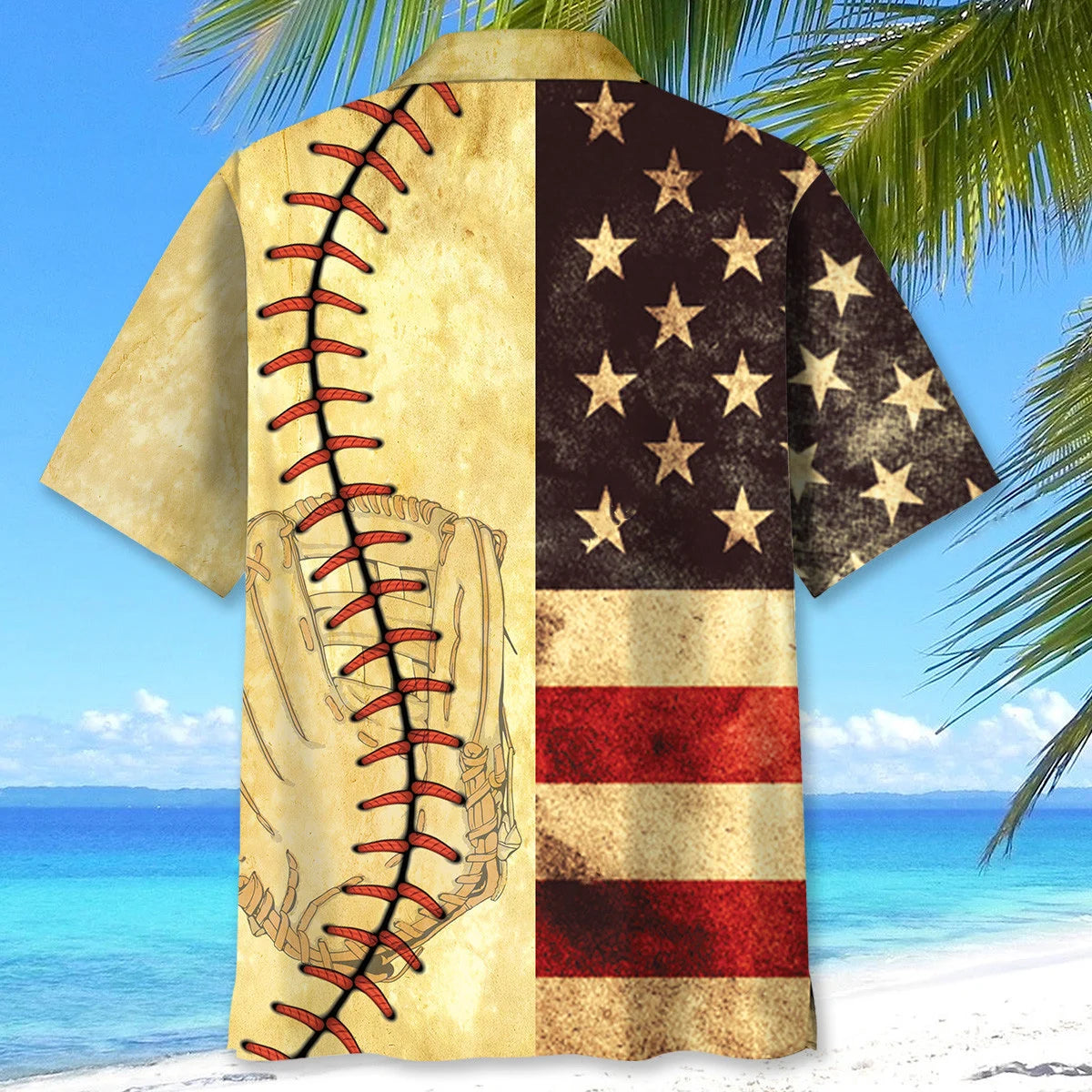America Baseball Hawaiian Shirt