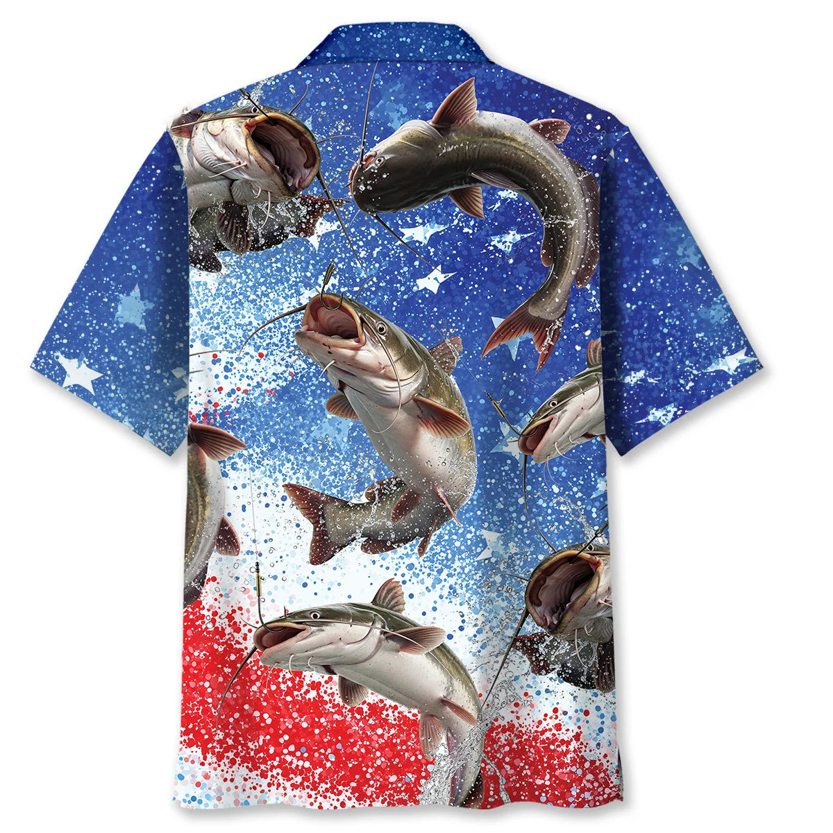 America Catfish Fish Hawaiian Shirt
