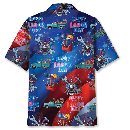 America Happy Labor Day Hawaiian Shirt