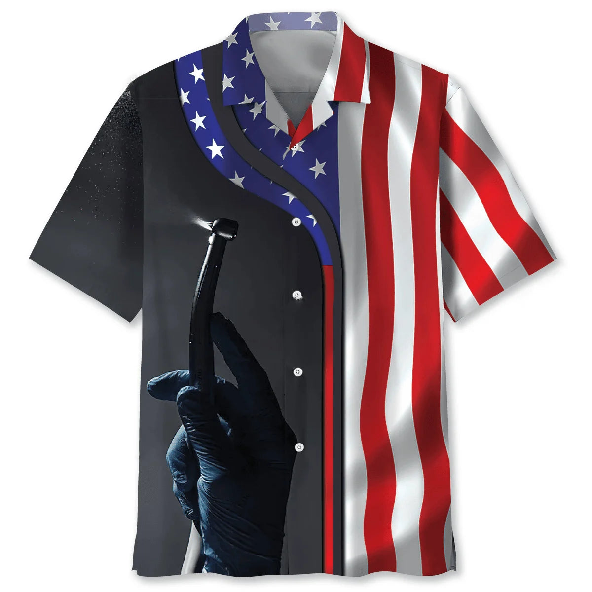 American Dentist Proud Hawaiian Shirt - XL - hawaiian shirt