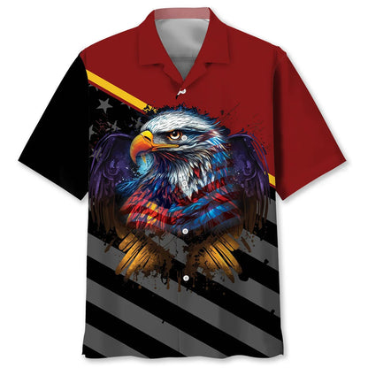American Eagle Hawaiian Shirt - S - hawaiian shirt