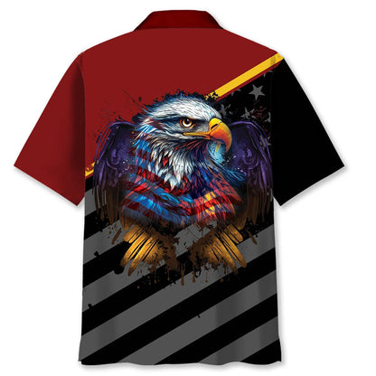 American Eagle Hawaiian Shirt - L - hawaiian shirt