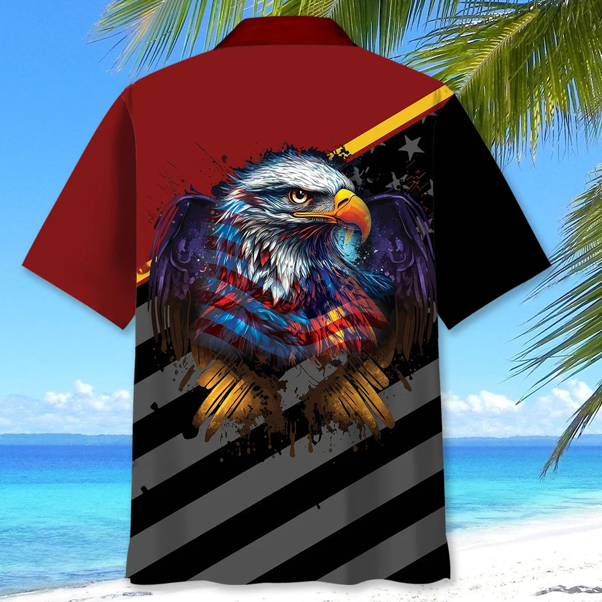 American Eagle Hawaiian Shirt - XL - hawaiian shirt