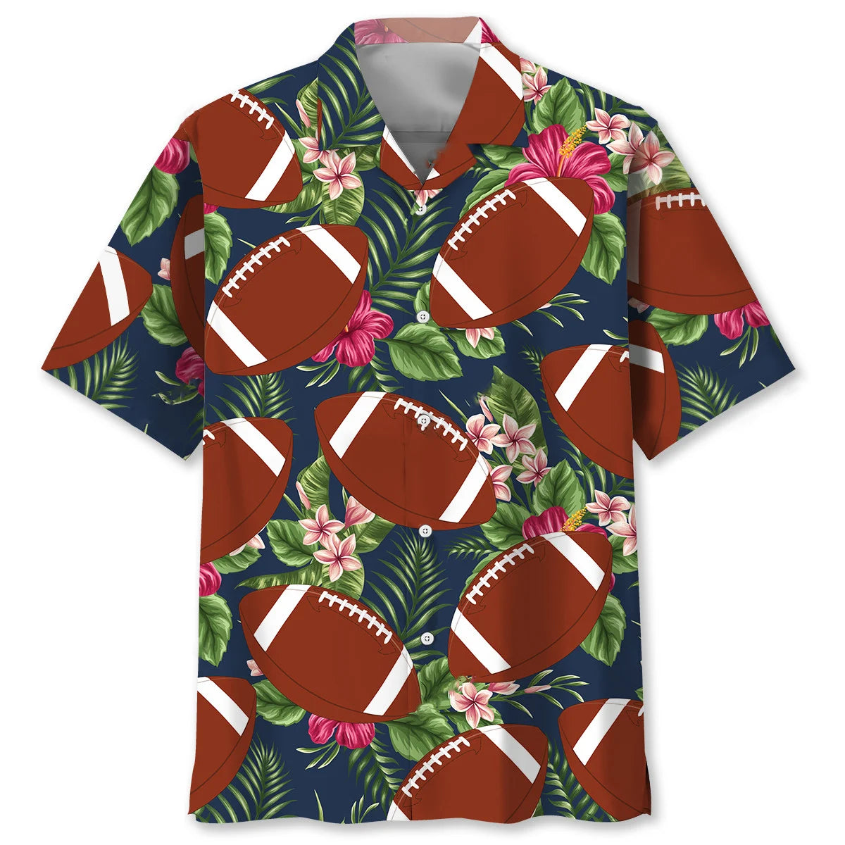 American Football Hawaiian Shirt - S - hawaiian shirt