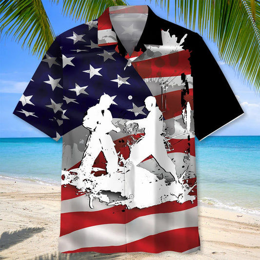 American Karate Hawaiian Shirt