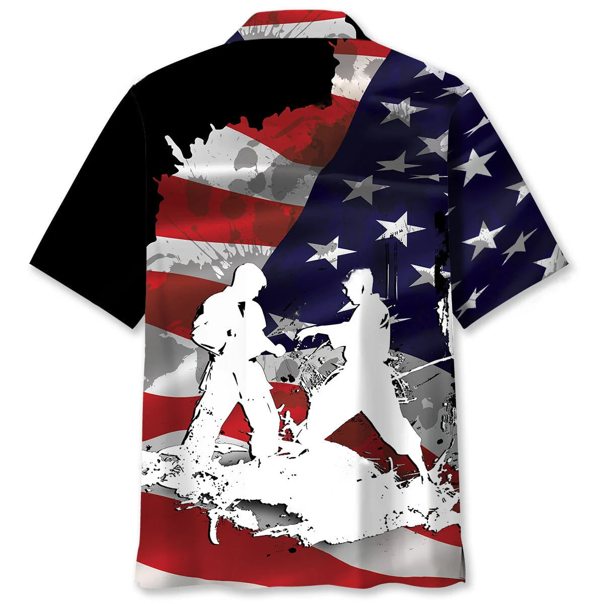 American Karate Hawaiian Shirt - M - hawaiian shirt