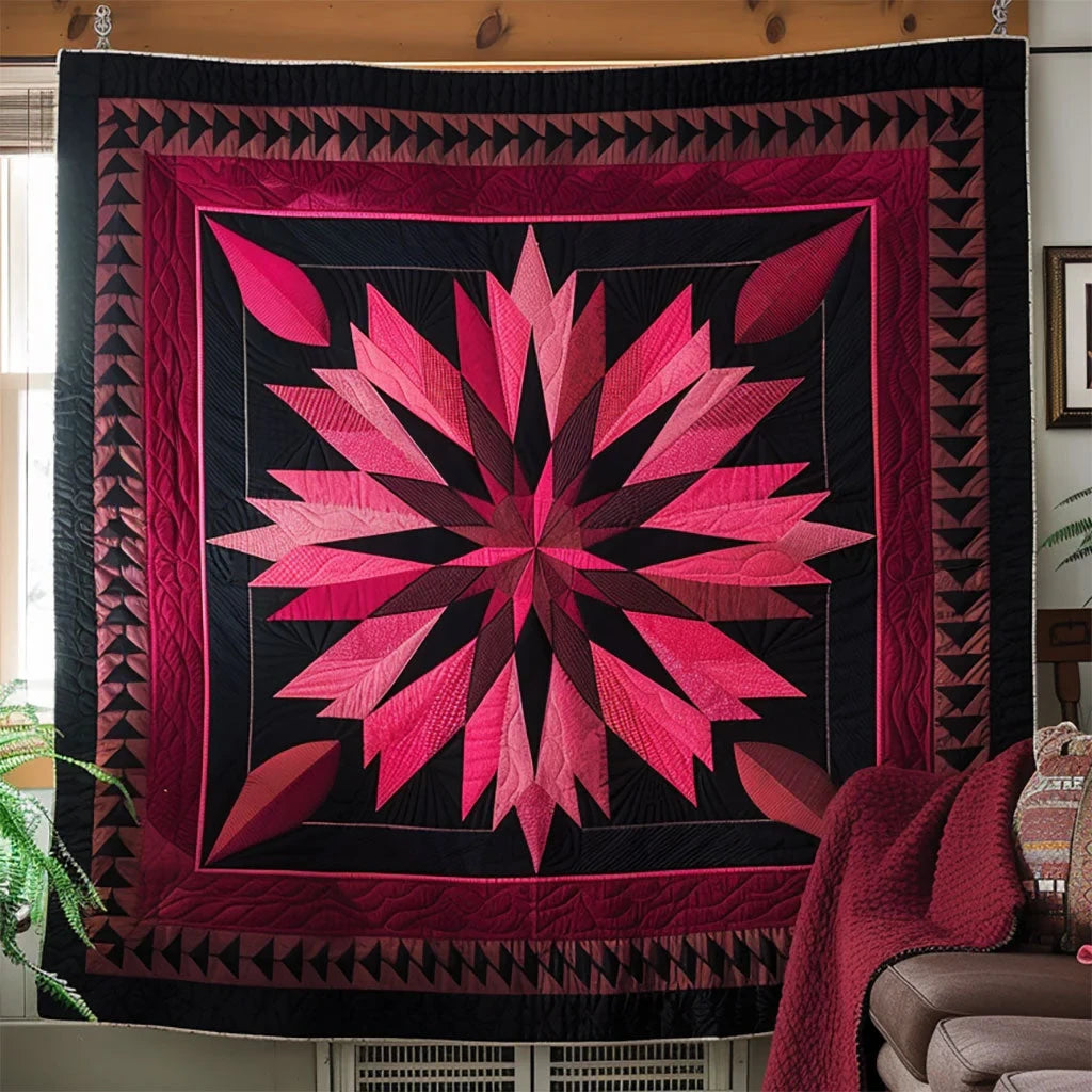 Amish Native Star Quilt Blanket