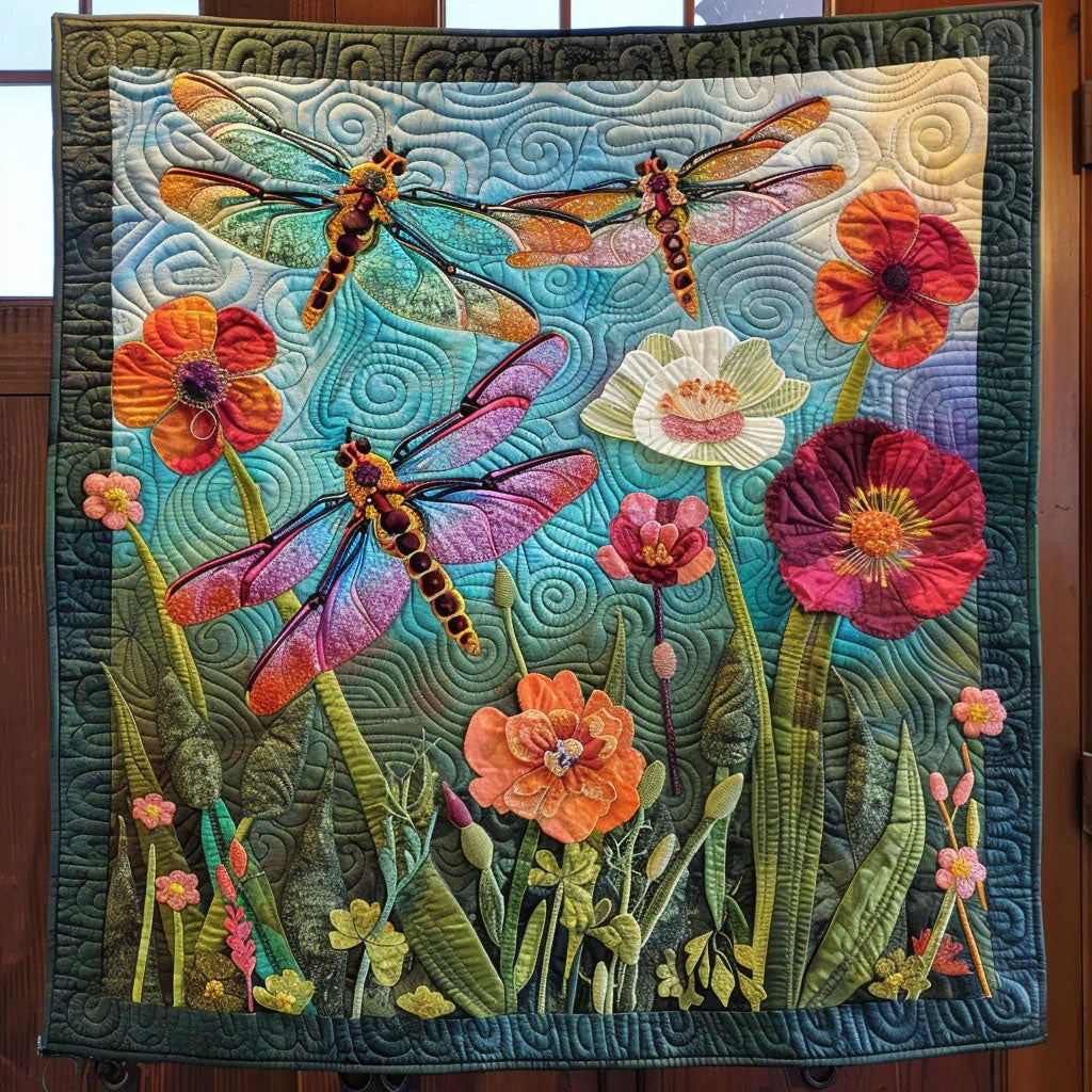 Among Bloom Grace Quilt Blanket