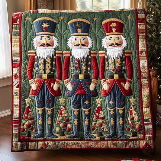 Arctic Guard Quilt Blanket
