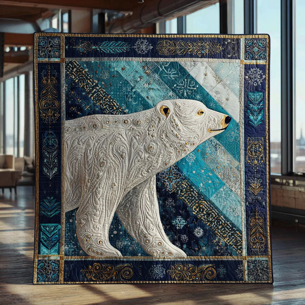 Arctic Guardian Quilt Blanket