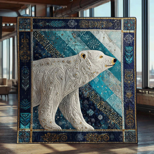 Arctic Guardian Quilt Blanket