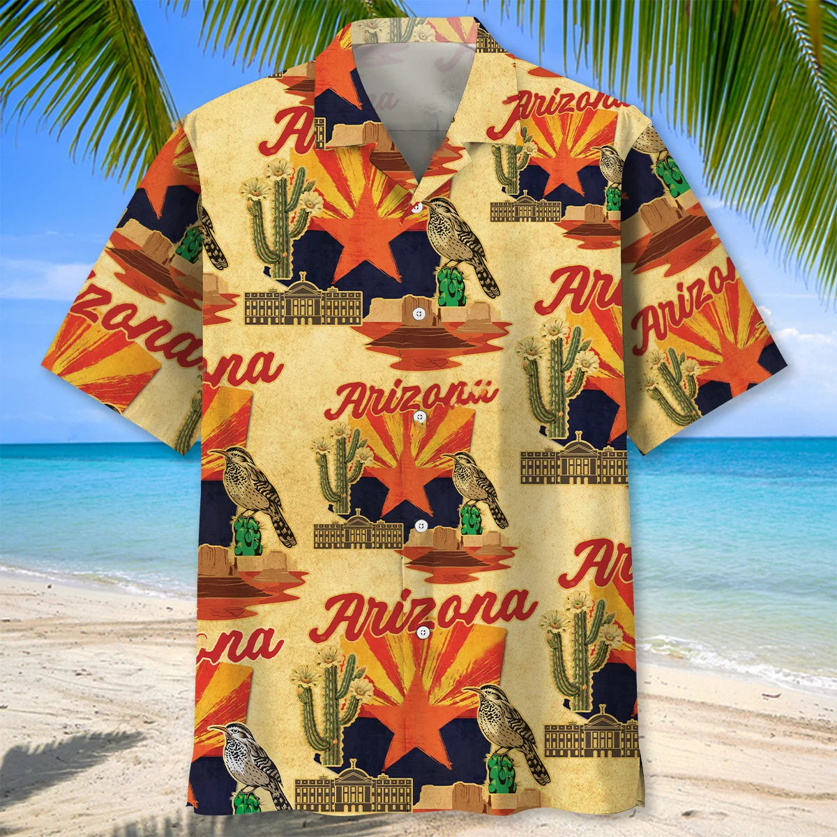 Arizona Proud Desert Hawaiian Shirt