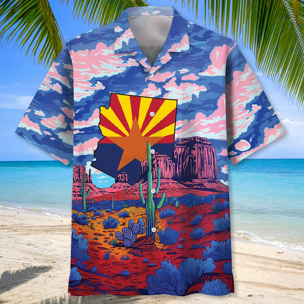 Arizona State the Red Mountain Hawaiian Shirt