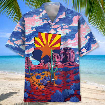 Arizona State the Red Mountain Hawaiian Shirt
