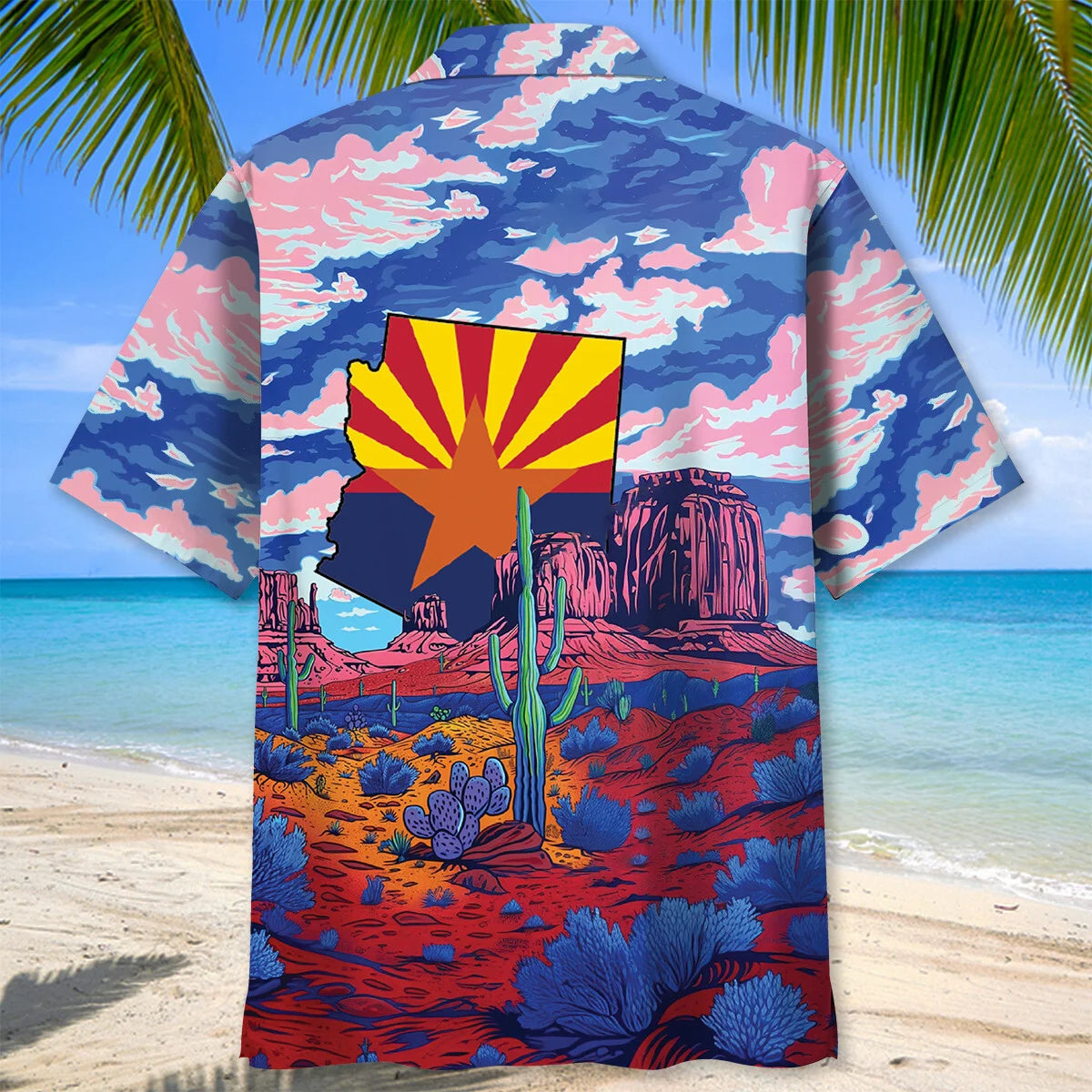 Arizona State the Red Mountain Hawaiian Shirt