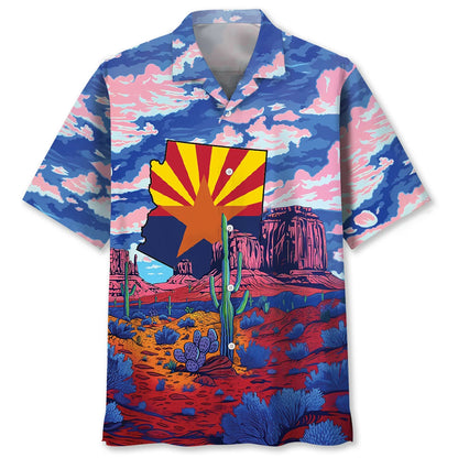 Arizona State the Red Mountain Hawaiian Shirt