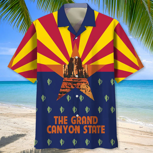 Arizona the Canyon State Hawaiian Shirt
