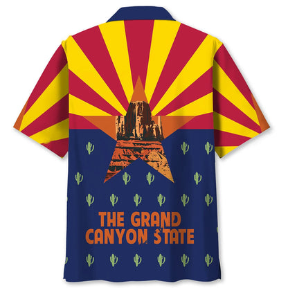 Arizona the Canyon State Hawaiian Shirt