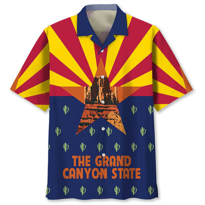 Arizona the Canyon State Hawaiian Shirt
