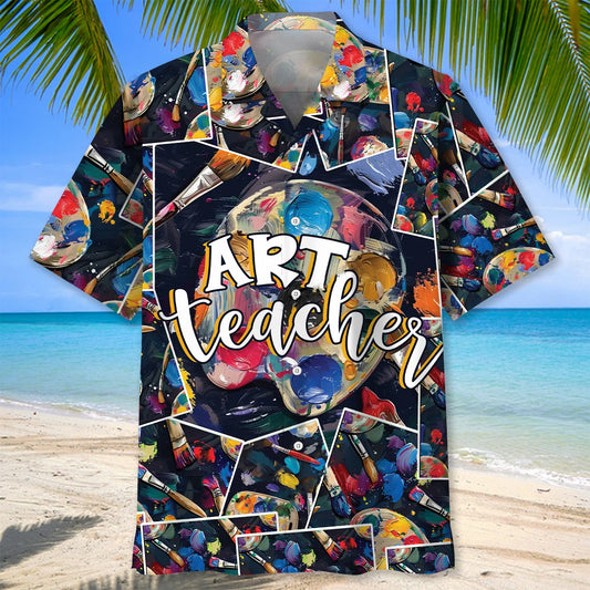 Art Teacher Hawaiian Shirt