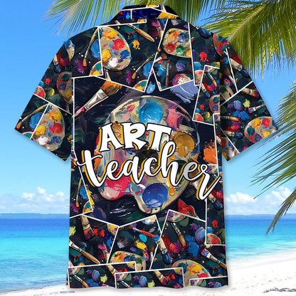 Art Teacher Hawaiian Shirt