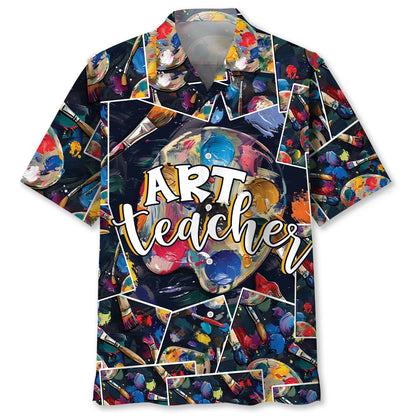 Art Teacher Hawaiian Shirt