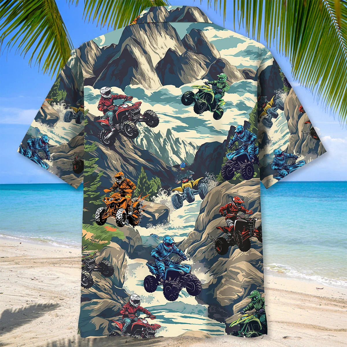 Atv Motocross Rocky Mountain Hawaiian Shirt