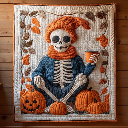Autumn Bones Quilt Blanket
