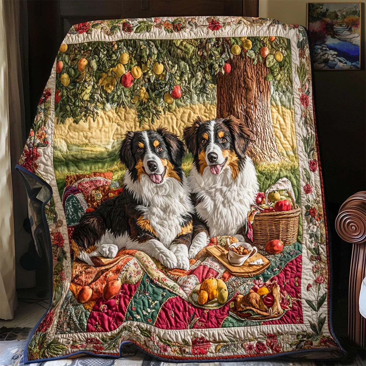 Autumn Boughs Quilt Blanket