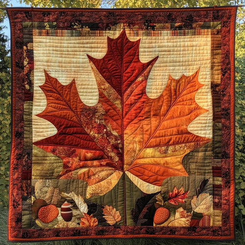 Autumn Embrace Quilt Blanket