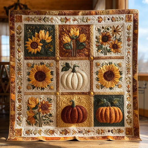 Autumn Harvest Quilt Blanket