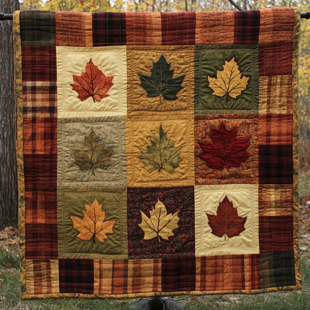 Autumn Tangle Quilt Blanket
