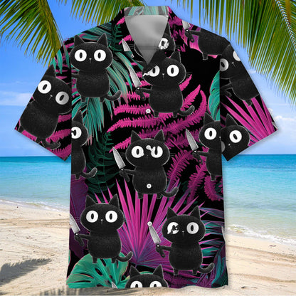 Awesome Cat Hawaiian Shirt