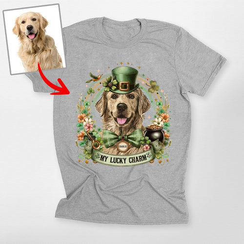 Awesome Custom Dog Portrait Unisex T-Shirt for St, custom pet portrait gift for pet lovers