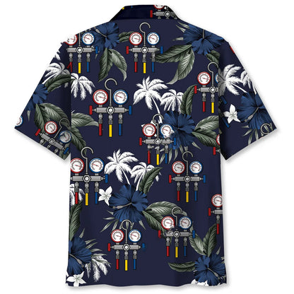 Awesome Hvac Tech Hawaiian Shirt